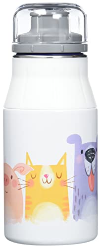 alfi-kids-bottle-400-ml-kindertrinkflasche-aus-edelstahl-motiv-cute-animals-abso image 8
